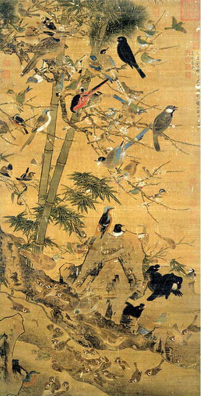 Three Friends and One Hundred Birds